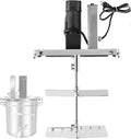 Commerciële Keukenmixer, Automatische Keukenmixer, Roestvrijstalen Hotpot Kruiden, Bodemsoep, Sausroermachine Voor Hotel, Restaurant, Voedselfabriek, Koken,85L(145L)