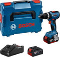 Bosch Professional 18V System accuschroefklopboormachine GSB 18V-65 (borstelloze motor, koplengte 175, incl. 2 x GBA 18V 5.0Ah-accu's, oplader GAL 18V-40, L-BOXX)