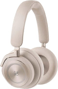 Bang  Olufsen Beoplay HX - Bluetooth-hoofdtelefoon, premium kwaliteit, over-ear, draadloos, met actieve ruisonderdrukking, 40 uur accu, 6 microfoons, headset voor werk, met draagtas - Black(Beige)