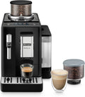 De'Longhi Rivelia EXAM440.35.B, Volautomatische Koffiemachine met Melkopschuimer, Verwisselbaar Bonenreservoir, 8 Recepten, Kleuren Touch Display, Zwart