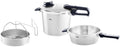 Fissler Vitavit Premium snelkookpan en snelkookpan, set van 2,6 liter en 6,3 liter