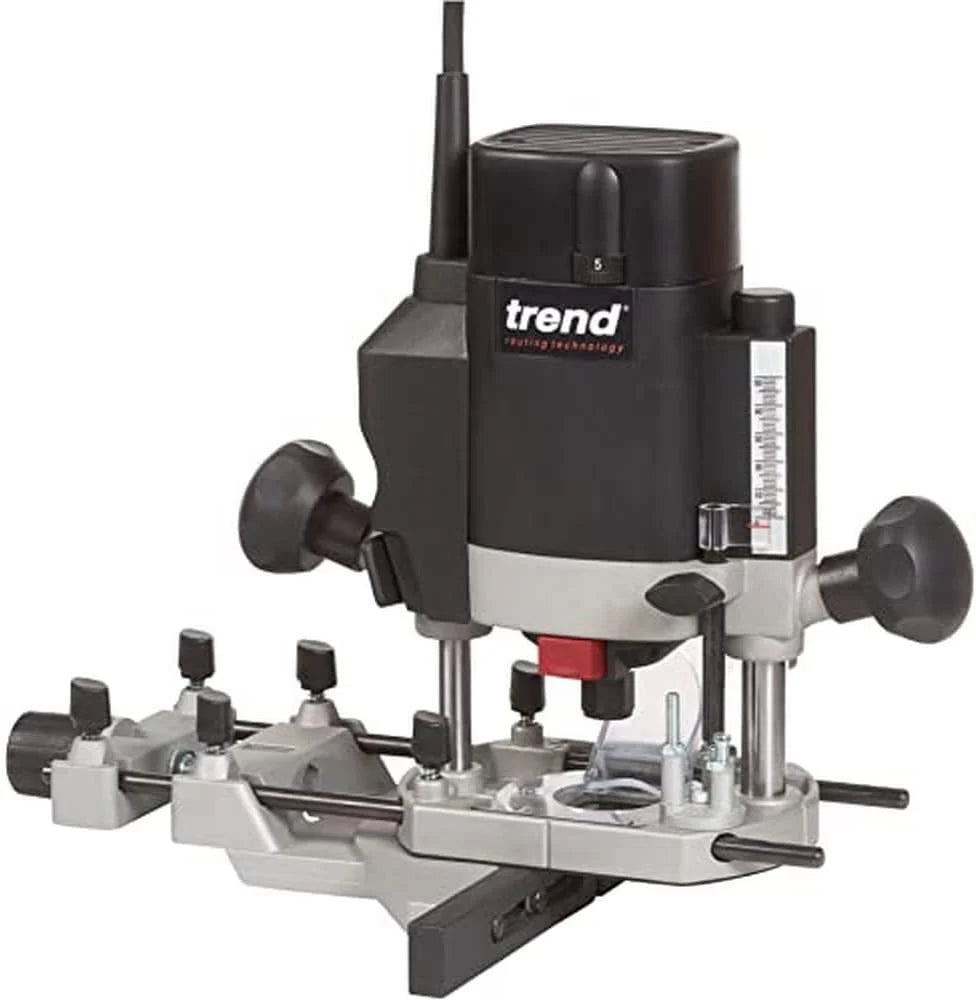 Trend 1000W 8 mm invalfrees met variabele snelheid 230V EU, krachtige lichtgewicht invalfrees, perfect voor scharniersnijden, T5EB/MK2/EURO(T5 bovenfrees)