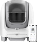 Pet Marvel C1 Automatische Kattenbak, XXL Open Top, 67,5L, Wit, Kunststof, 61,5x53,7x50,9cm, 13kg, Smart WiFi App, Zelfreinigend met Geurcontrole