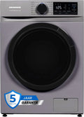 HHWM-M914IVNA+++ wasmachine, 9 kg, borstelloze motor, 15 wasprogramma's, 72 dB geluidsniveau, LED-display, 1400 tpm, energieklasse A+++, wit, 5 Year Warranty (Wit, 9 KG)(Antraciet/9 KG)
