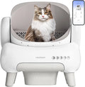 Neakasa M1 Lite Zelfreinigende kattenbak met open bovenaan, XXL capaciteit, app-bediening, veilig, onmiddellijke reiniging, geurvrij en hygiënisch, voor grote katten en meerkattenhuishoudens