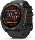 Garmin fēnix 8-51mm - AMOLED Multisport Smartwatch - 100+ sport-apps - LED Zaklamp - Microfoon en speaker - 10ATM Waterdicht - tot 29 dagen batterij - Donkergrijs/zwart