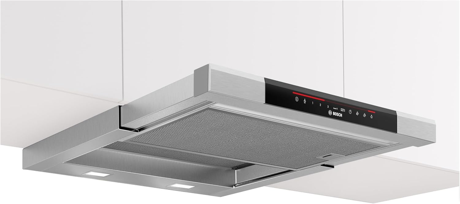 BOSCH DFS067K51 - Vlakscherm - Zilver - Energieklasse: D - 60 cm