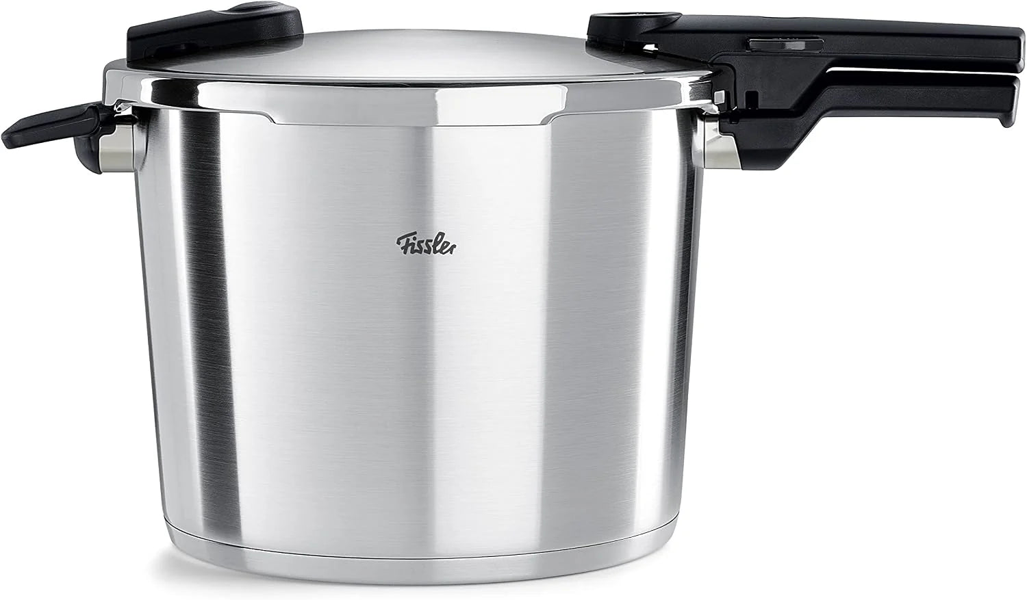 Fissler Vitaquick Premium/snelkookpan (10 L, Ø 26 cm) roestvrijstalen stoompan, 2 gaarstanden, Made in Germany - inductie