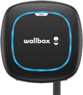 Wallbox Pulsar Max oplader voor elektrische voertuigen (7,4 kW, type 2, wifi, Bluetooth, OCPP, binnen/buiten, aardingsbescherming, 7 meter kabel, eenvoudig te installeren ontwerp) zwart