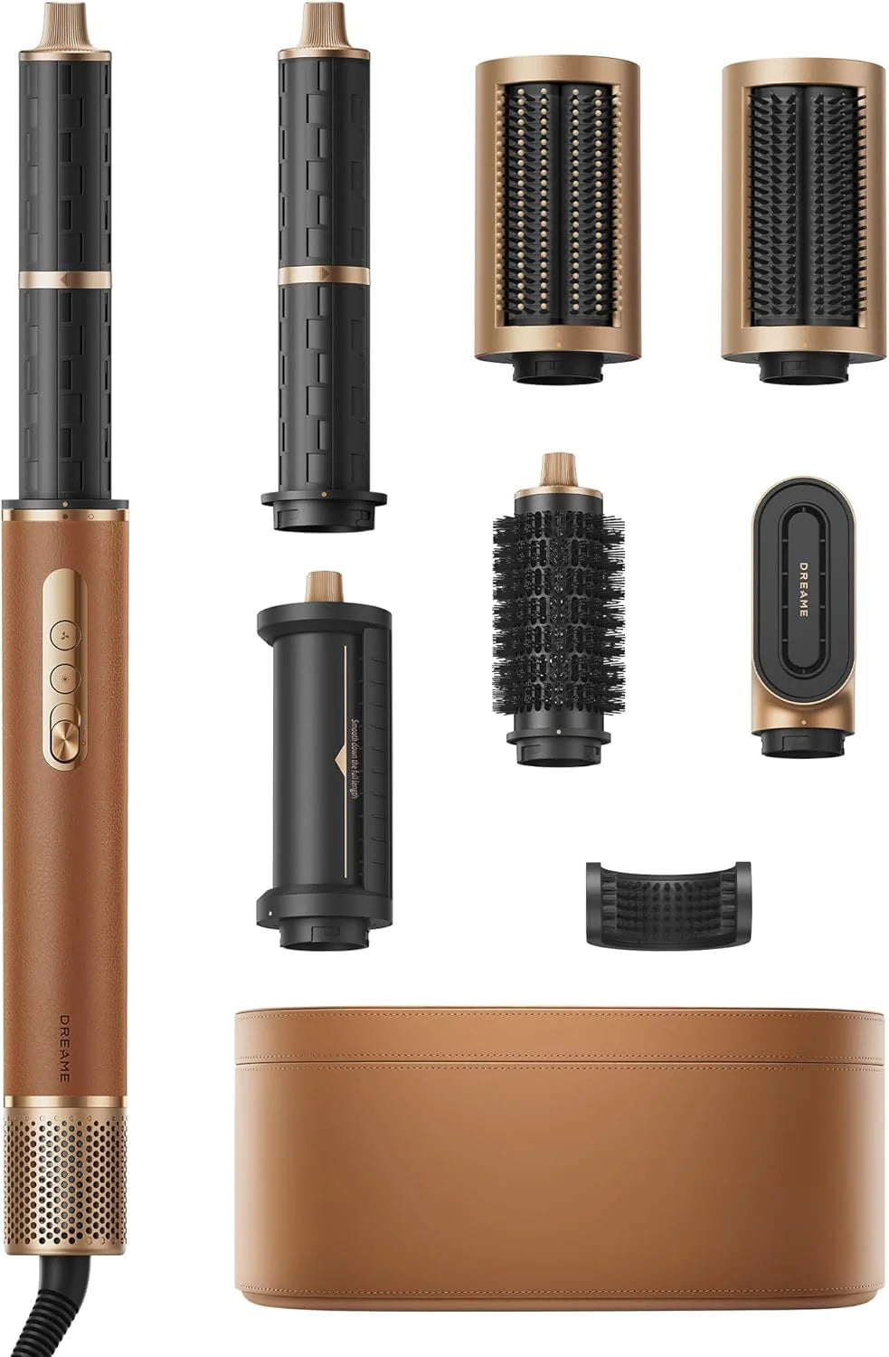 DREAME AirStyle Pro, 7-in-1 multi-styler, snel drogend, 2 krulcilinders, volumegevend haar, gladmakende borstel, vermindert pluis, airflow-styling, 2026 Nieuwe Versie