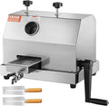VEVOR Commerciële suikerriet sapcentrifuge, 50 kg/h krachtige suikerriet sapcentrifuge machine met 3 roestvrijstalen walsen, 2,4 inch grote inlaat, handmatige suikerriet-sapcentrifuge commercieel