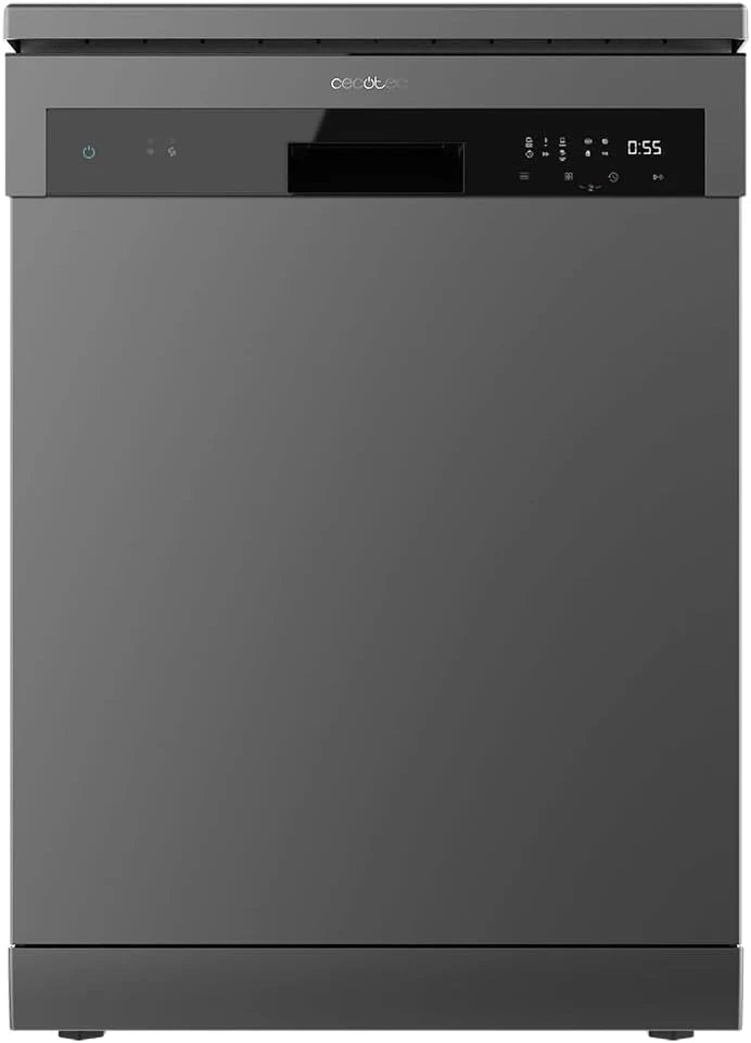 Cecotec Bolero Aguazero 6100 E vaatwasser, vrijstaand, 60 cm, 1850 W, 13 bestek, 6 programma's, Dry+, halve lading, Delay Start, touchpaneel(zwart/13 Servicios | 60cm)
