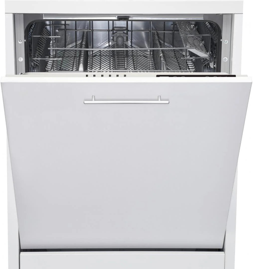 HDW-BI6006IE++ Inbouw Vaatwasser 60 cm Met 14 Dekcapaciteit, 6 Efficiënte Programma’s, Energieklasse D, RVS Design, LED-Display Voor Eenvoudige Bediening En 5 Jaar Garantie.