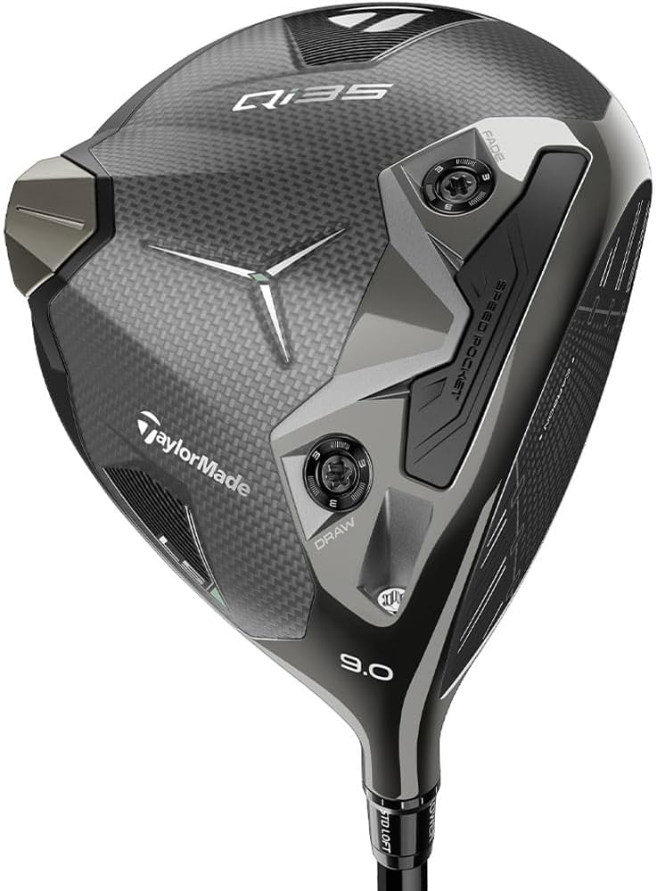 TaylorMade Golf Qi35 LS Driver 10.5 Graden Kaili Blauw Grafiet Stijf Rechtshandig
