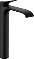 hansgrohe Vivenis ééngreeps wastafelmengkraan 252 zonder afvoer, mat zwart, 75042670(ComfortZone 250mm/Mat zwart)
