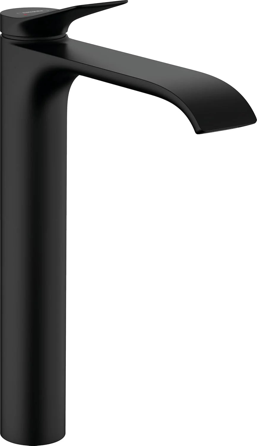 hansgrohe Vivenis ééngreeps wastafelmengkraan 252 zonder afvoer, mat zwart, 75042670(ComfortZone 250mm/Mat zwart)